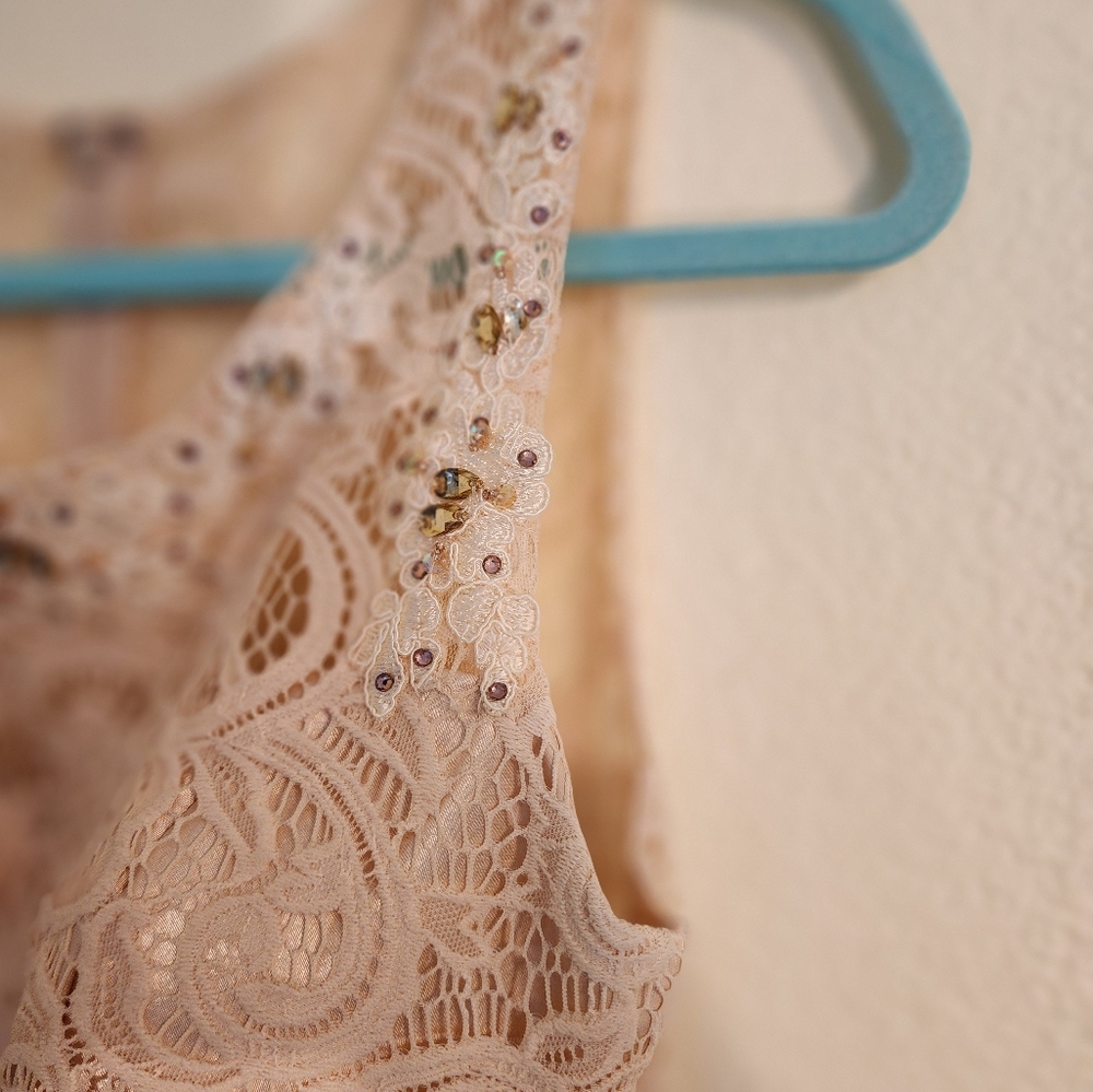 Anny Lee Lace Dress Size M - Picture 4 of 12